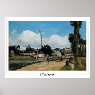Camille Pissarro Zedign Art Poster #13-2