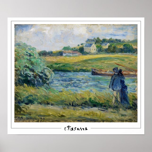 Camille Pissarro Zedign Art Poster #142-2 (Devant)