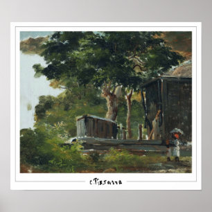Camille Pissarro Zedign Art Poster #204