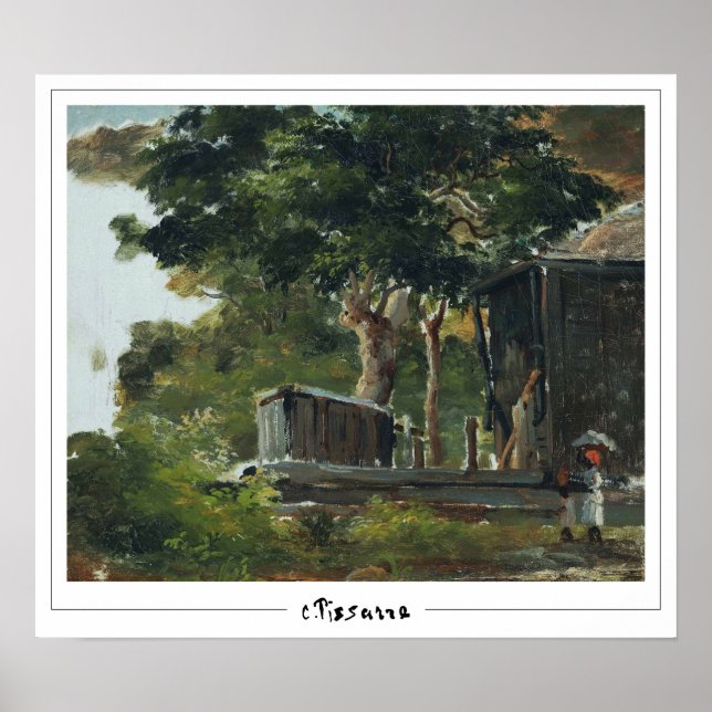 Camille Pissarro Zedign Art Poster #204 (Devant)