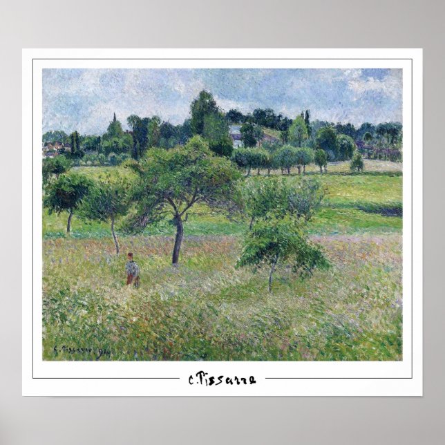 Camille Pissarro Zedign Art Poster #309-2 (Devant)