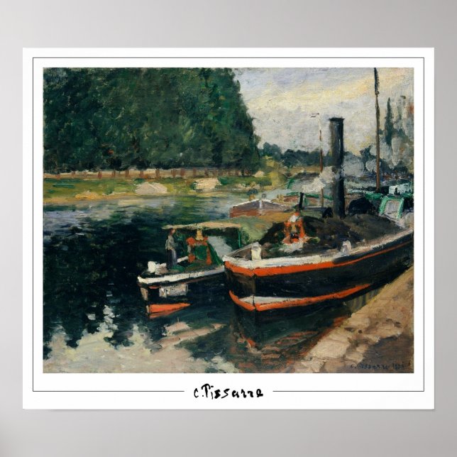 Camille Pissarro Zedign Art Poster #397 (Devant)