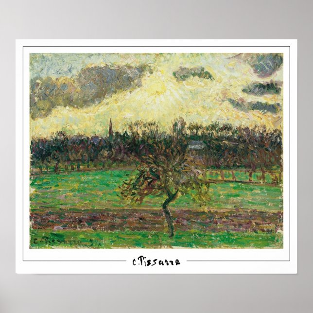 Camille Pissarro Zedign Art Poster #539 (Devant)