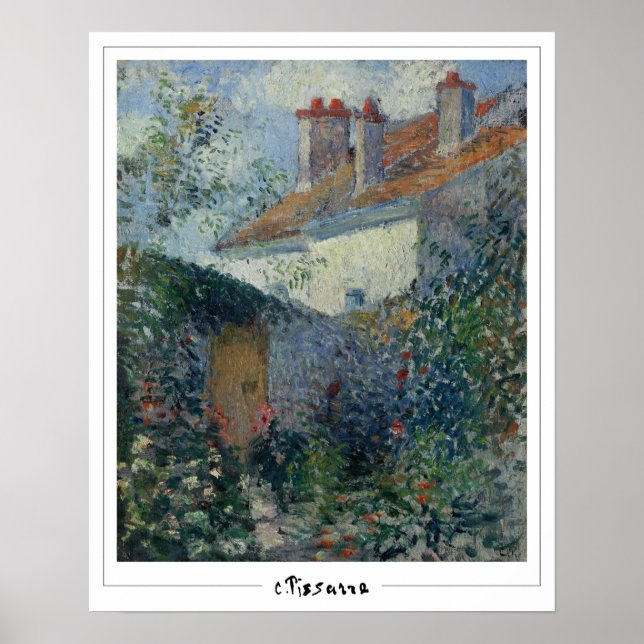 Camille Pissarro Zedign Art Poster #93-2 (Devant)