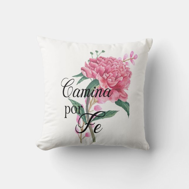 Caminare por fe coussin (Recto)