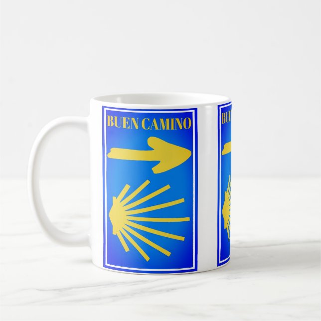Camino de Santiago Coffee Mug (Gauche)
