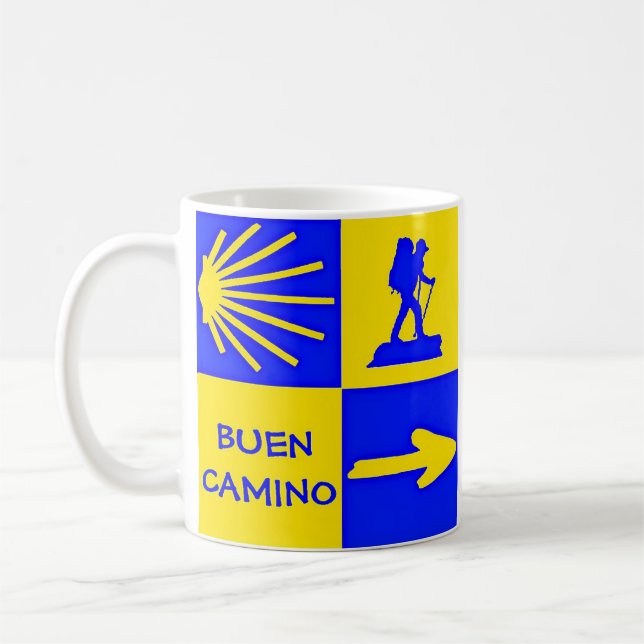 Camino de Santiago Coffee Mug (Gauche)