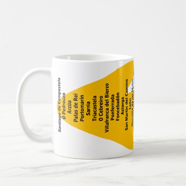 Camino de Santiago Coffee Mug (Gauche)