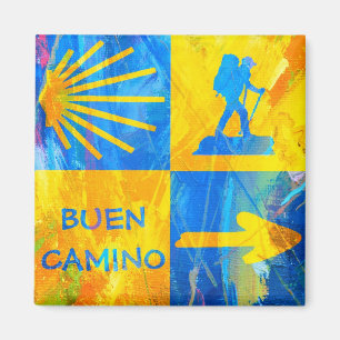 Camino de Santiago Magnet