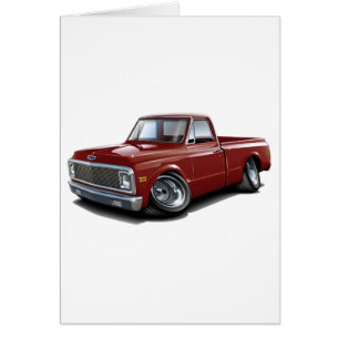 Camion 1970-72 marron de Chevy C10