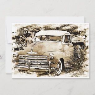 Camion Chevrolet classique des années 50