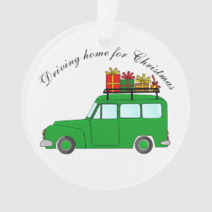 Camion "Conduire à la maison pour Noël" avec cadea