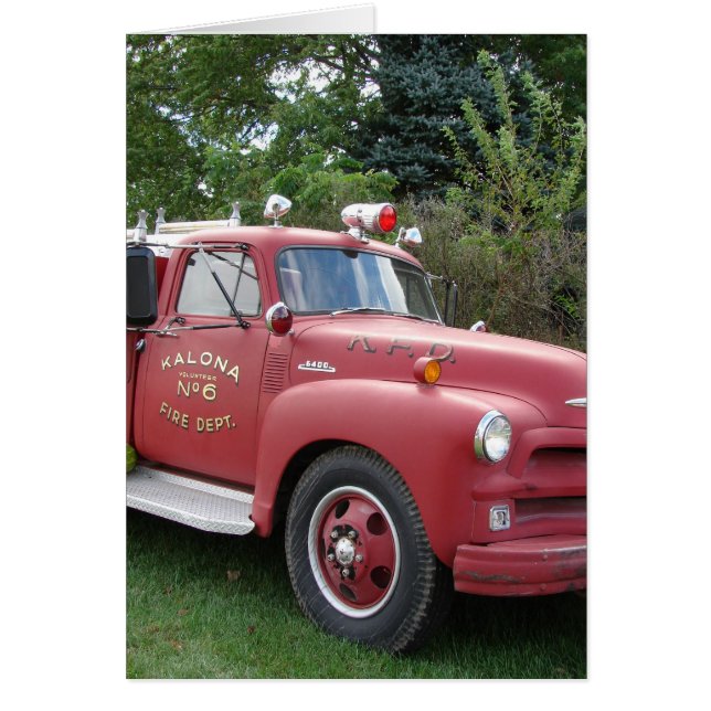 Camion d'antifeu (Devant)