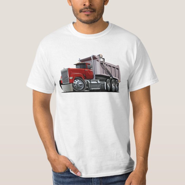 Camion de cool de dessin animé T-Shirt (Devant)