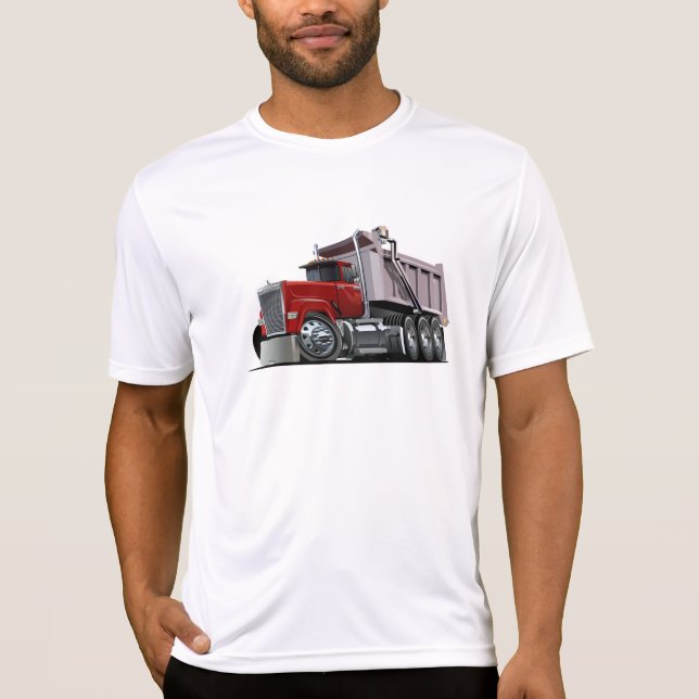Camion de cool de dessin animé T-Shirt (Devant)
