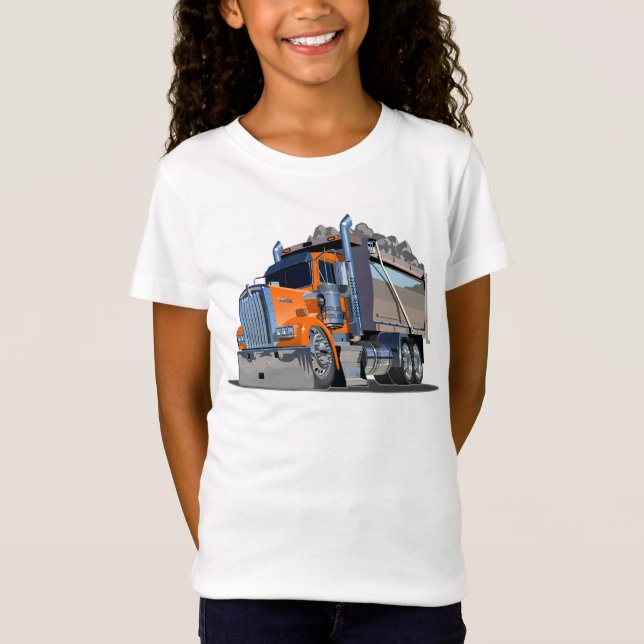 Camion de cool de dessin animé T-Shirt (Devant)