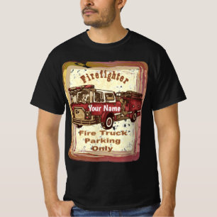Camion de pompiers T-shirt Parking
