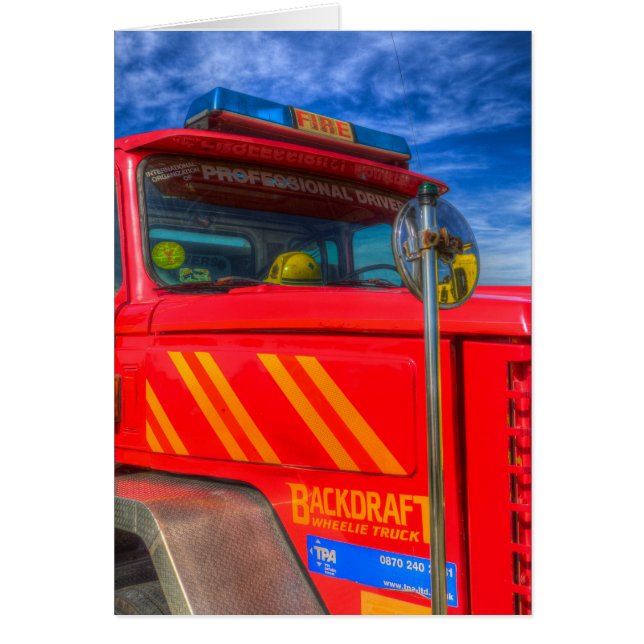 Camion-feu américain (Devant)