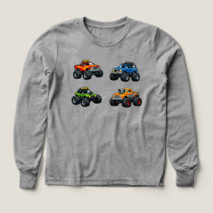 Camion Monstre Enfant Nom Personnalisé
