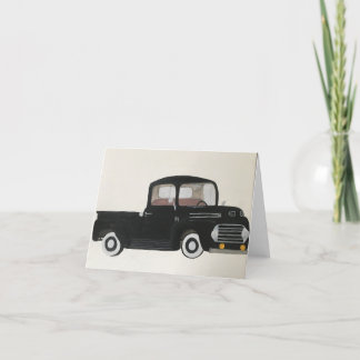 Camion Pop, petite, carte 4 pouces x 5,6 pouces