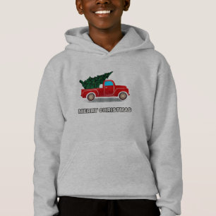 Camion Rouge de Noël Arbre Cadeau Pour Vacances de