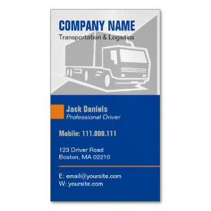 Camionnage   Transport et Carte de visite logistiq