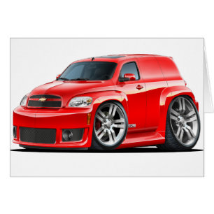 Camionnette rouge de Chevy HHR solides solubles