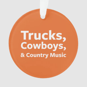 Camions, cowboys et musique country