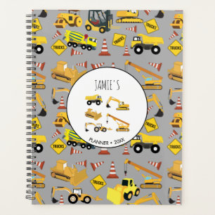 Camions de construction Enfants Motifs