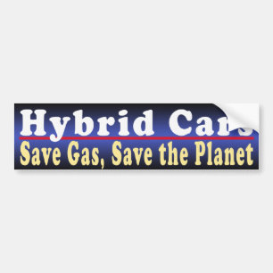 Camions hybrides Économisez Sticker Bumper