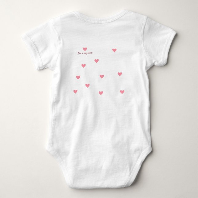 Camiseta body para bebe navidad (Dos)