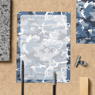 Camo bleu, Camo d'hiver, Camouflage neige, Militai