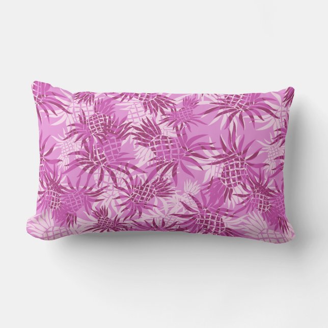 Camo d'ananas Hawaiian Lumbar Coussins (Recto)