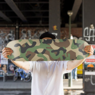 Camo de l'armée Camo Skateboard