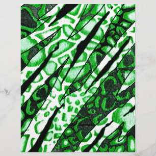 Camo de peau de serpent vert