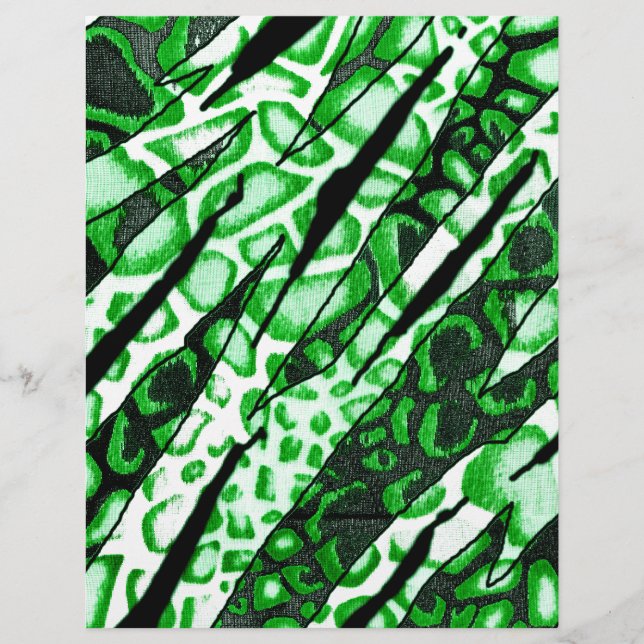 Camo de peau de serpent vert (Devant)