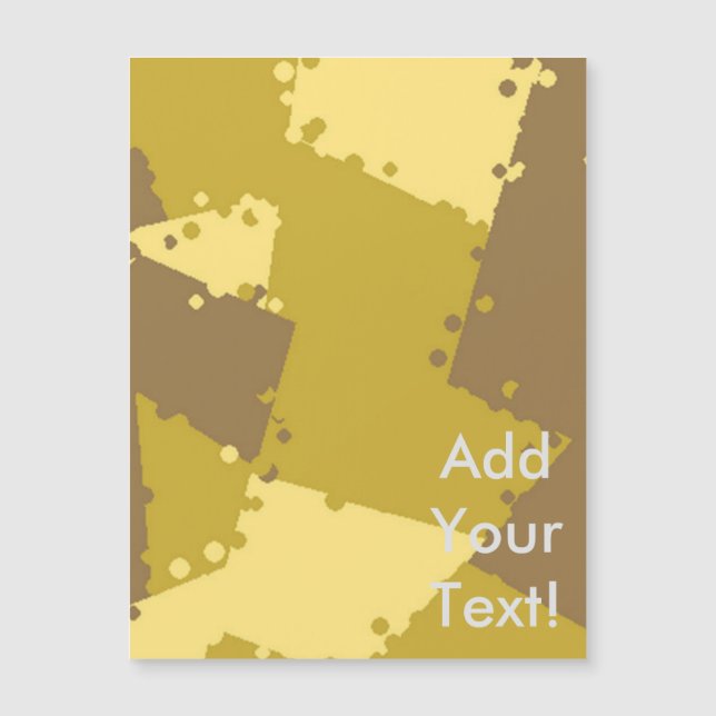 Camo du désert d'or (Devant)