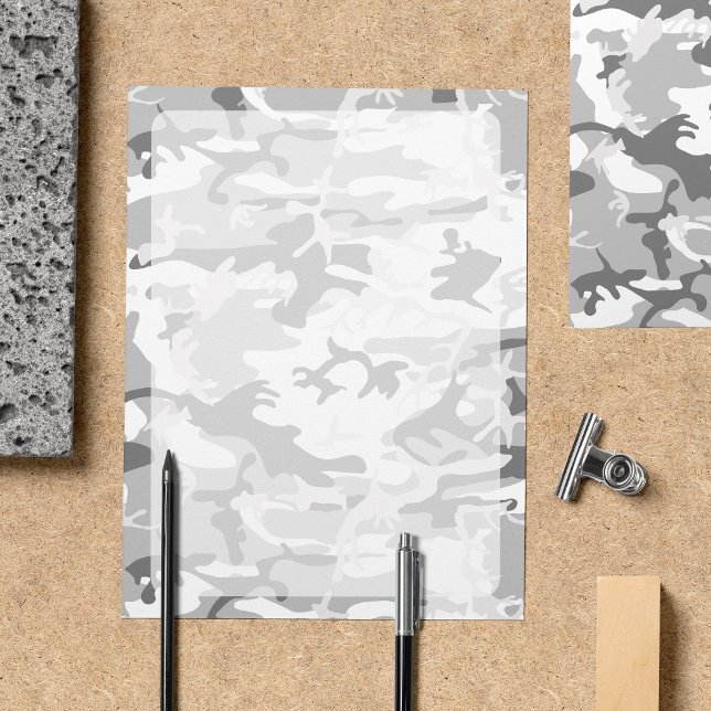 Camo gris, Camo d'hiver, Camouflage neige, Militai (Créateur téléchargé)