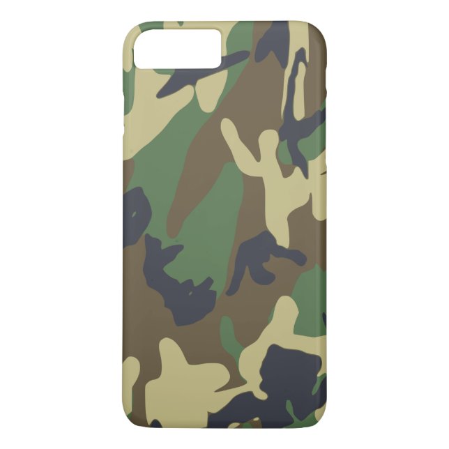 Camo iPhone 8 Plus/7 Plus Coques (Dos)