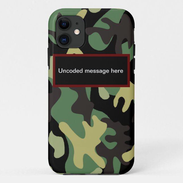 Camo iPhone / coque ipad (Dos)