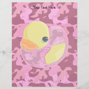 Camo rose Ducky
