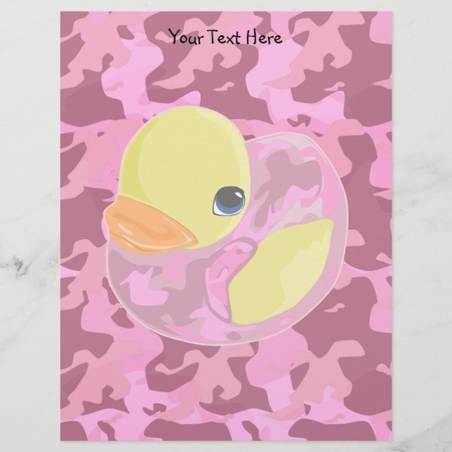 Camo rose Ducky (Devant)