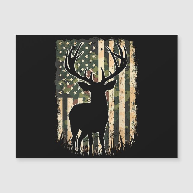 Camo US Drapeau Chasse aux Cerfs Chasse au Camofla (Devant)