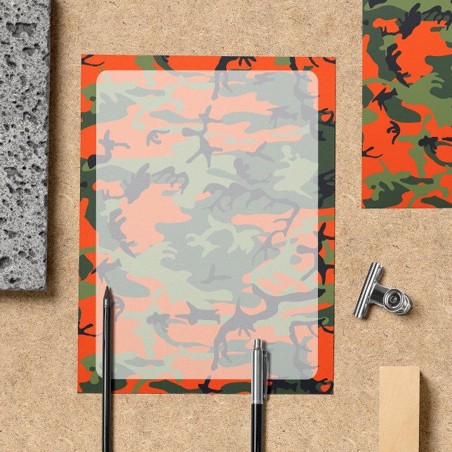 Camo Vert et Orange, Camouflage, Militaire, Armée (Créateur téléchargé)