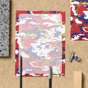Camouflage, Bleu Blanc Rouge Or, Militaire, Armée
