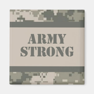 Camouflage Camo ACU 2"x2" Magnet Favor ARMY ACU