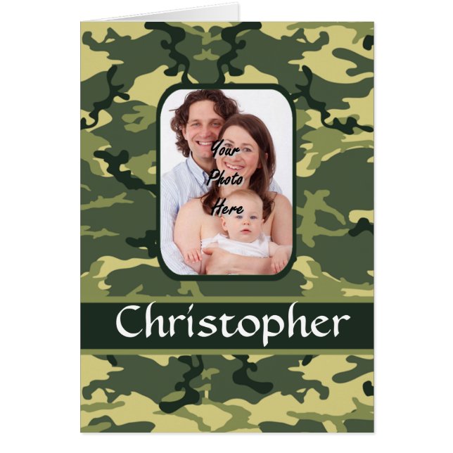 Camouflage de bois vert (Devant)