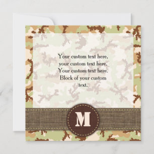 Camouflage du désert