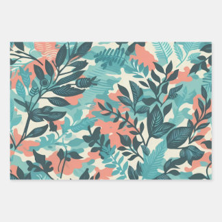 Camouflage Feuilles Abstraits