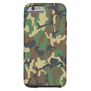Camouflage forestier Iphone 6 Coque
